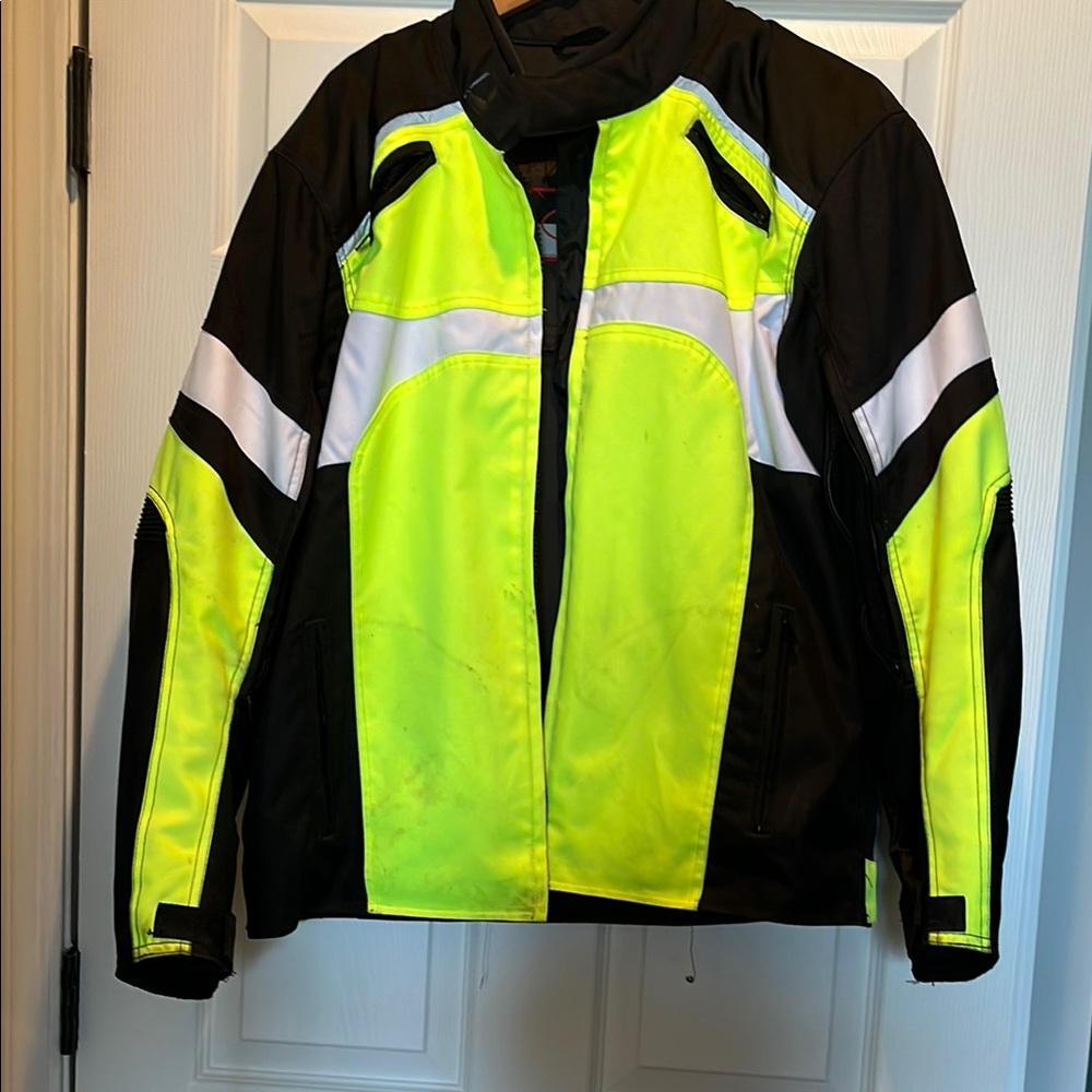 Last chance! Bilt Black and Yellow motorcycle Performance Jacket